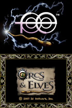 Orcs & Elves (USA) (En,Fr,De,Es,It) screen shot title